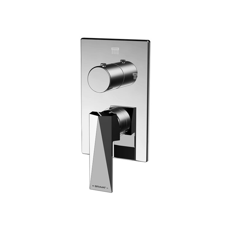 Bravat Built in Shower Mixer Trim Set 3 function Bravat bd bravat-built-in-shower-mixer-trim-set-3-function-bravat-bd